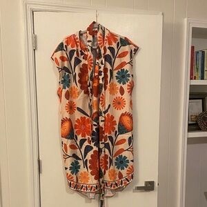 SHEIN Colorful Floral Mini Dress